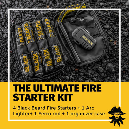 Pirates Plunder Fire Starting Package | Fire Starter Kit - Tampa soil911.com