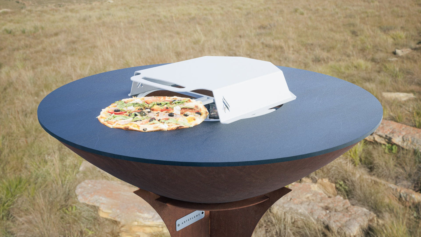 Pizza Oven With Pizza Grate For 40" Grills - Perfect Pizzas Every Time