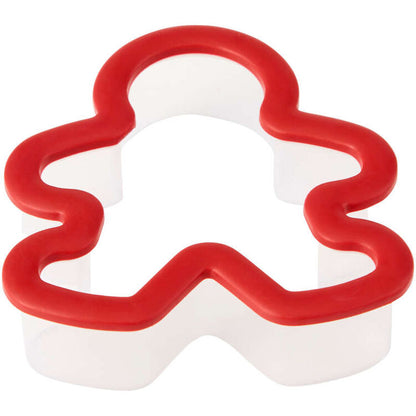 Plastic Grippy Cookie Cutter - Gingerbread Boy - Tampa Home & Garden Store