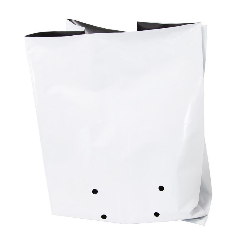 Plastic Nursery Grow Bags White (10 Gal) - Tampa Home & Garden Store