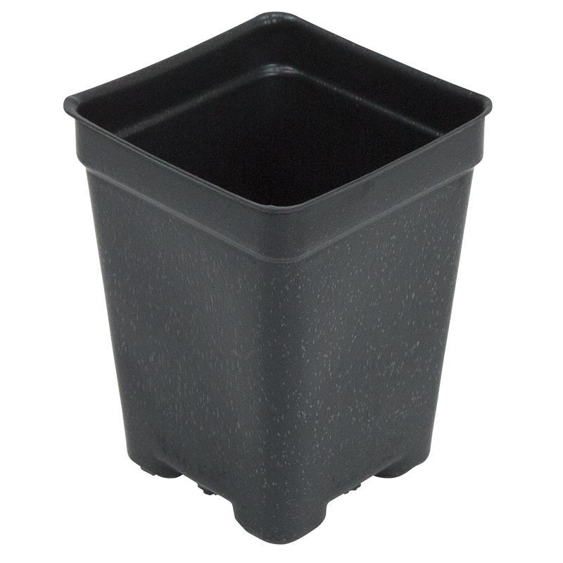Plastic Pot Deep Vacuum 3" sq - Tampa Home & Garden Store