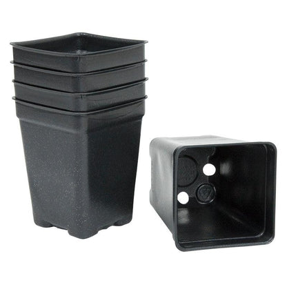 Plastic Pot Deep Vacuum 3" sq - Tampa Home & Garden Store
