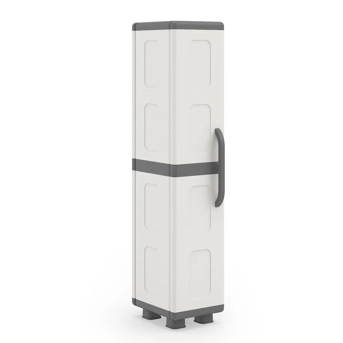 Plastic Kitchen Pantry With 4 Adjustable Shelves