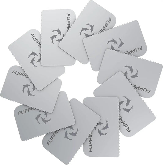 Flipper Platinum algae scraper blades 10-pack replacement blades for aquarium cleaning by Flipper Aquarium Products on Tampa Home & Garden Store