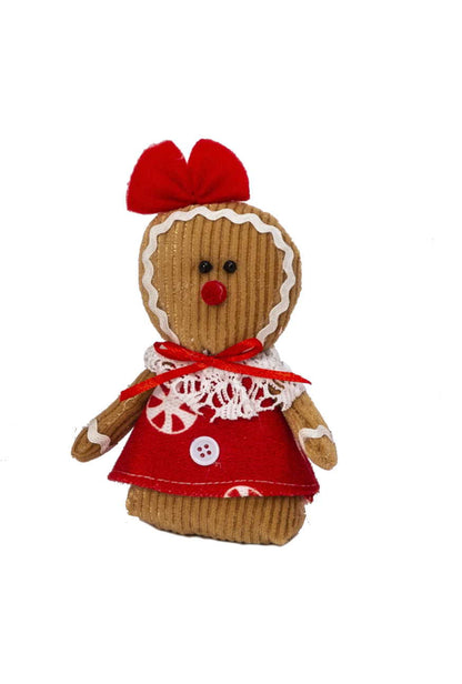 Plush Gingerbread Character - 5 Inch - Boy - Tampa Home & Garden Store