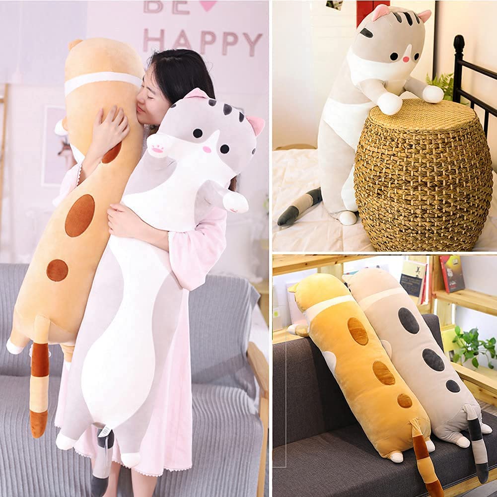 Plush Long Cat Body Pillow - Tampa Home & Garden Store