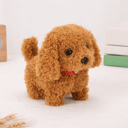 Interactive Puppy Plush Toy Walking Barking Electronic Dog Toy for Kids - Tampa Home & Garden Store