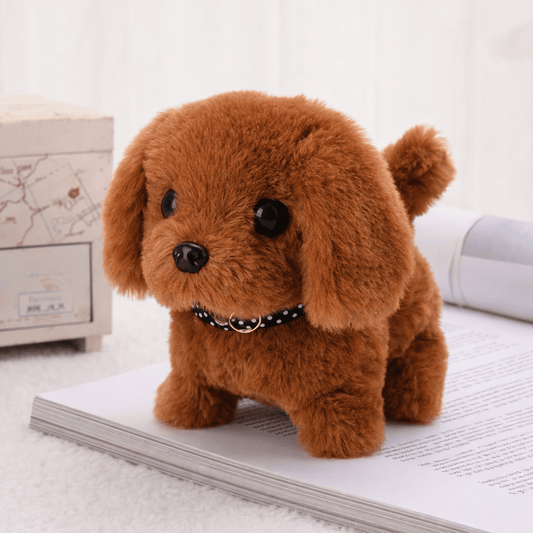Interactive Puppy Plush Toy Walking Barking Electronic Dog Toy for Kids - Tampa Home & Garden Store