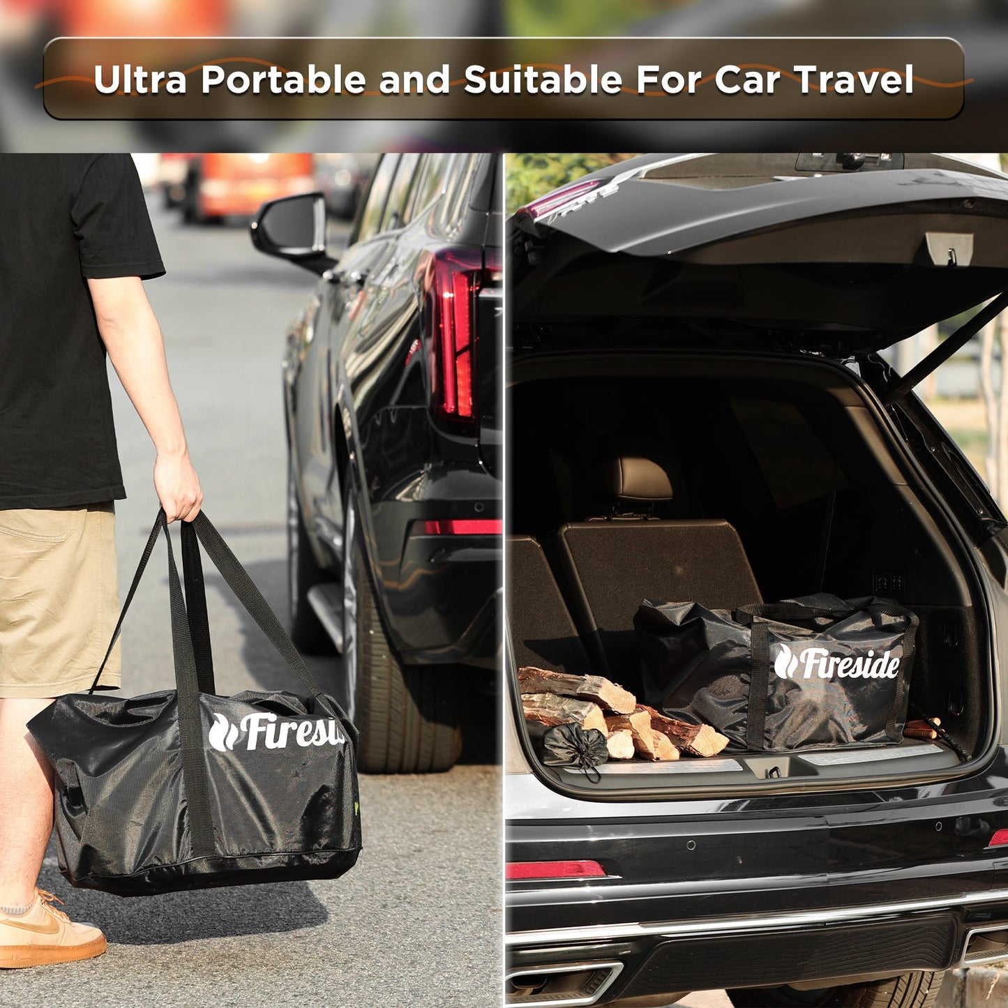 Pluto R19-PG Smokeless Outdoor Fire Pit -  Painted Black - Tampa Home & Garden Store