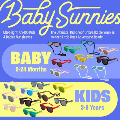 Polarized Toddler Sunglasses Boys & Girls - Unbreakable, for Kids - UV Protection - Tampa Home & Garden Store