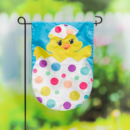 Polka-Dot Easter Egg Garden Applique Flag - Tampa Home & Garden Store