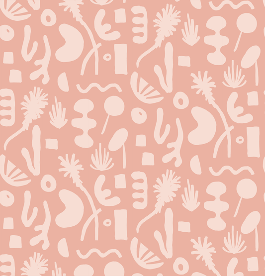 Pool Side Wallpaper, pink - Tampa Home & Garden Store