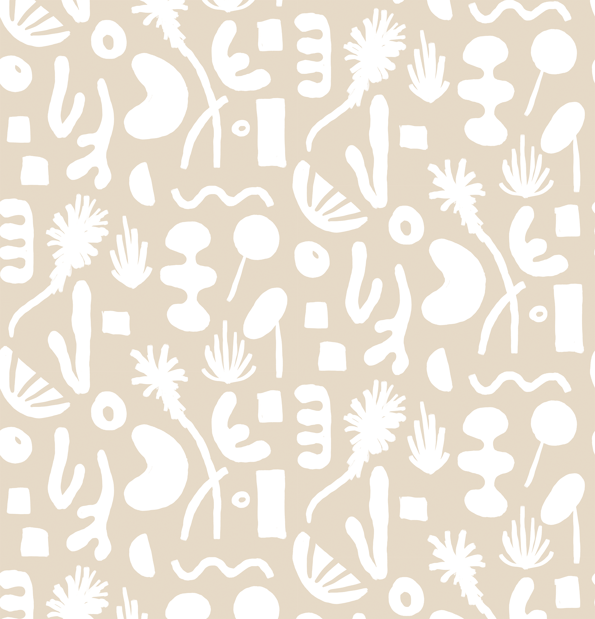 Pool Side Wallpaper, tan and white - Tampa Home & Garden Store