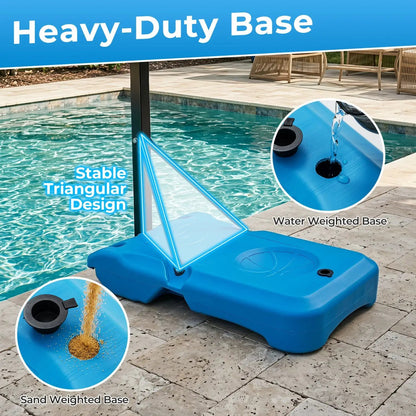 Pool Basketball Hoop With Adjustable Height