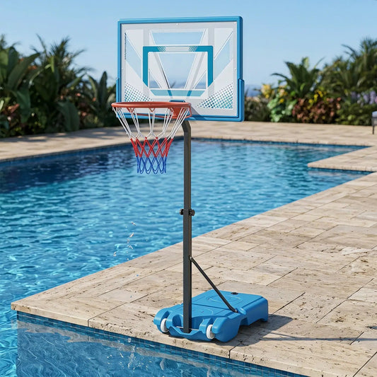 Pool Basketball Hoop With Adjustable Height