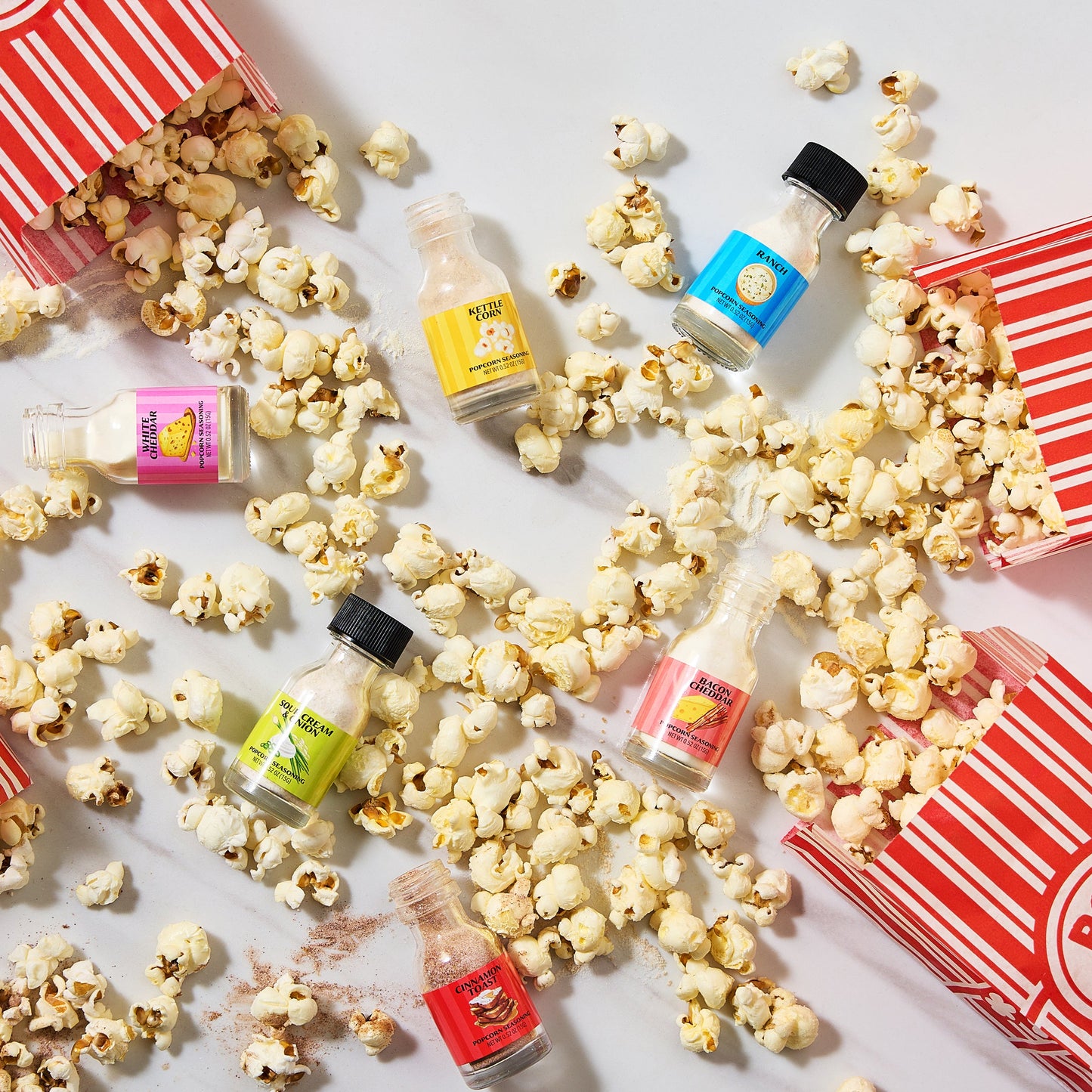 Tasty Popcorn Seasoning Sampler and Gift Kit