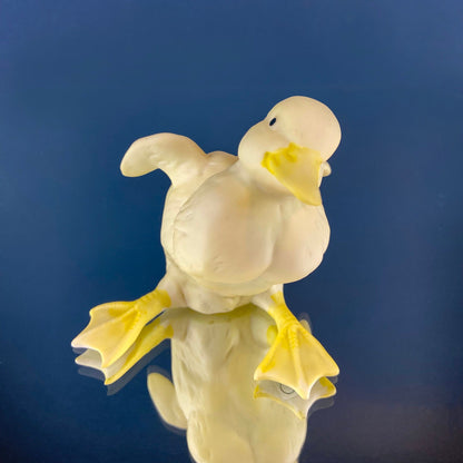 Porcelain Chick in Eggshell Jar by Dept. 56. Sugar or Storage Jar in Shape of Cute Yellow Baby Bird Hatching. Modern Farmhouse. Baby Shower. - Tampa Home & Garden Store