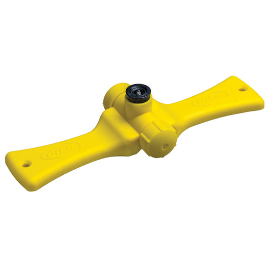 Port-A-Rain Sprinkler Head 58505 hose end, yellow plastic Orbit Irrigation on Tampa Home & Garden Store