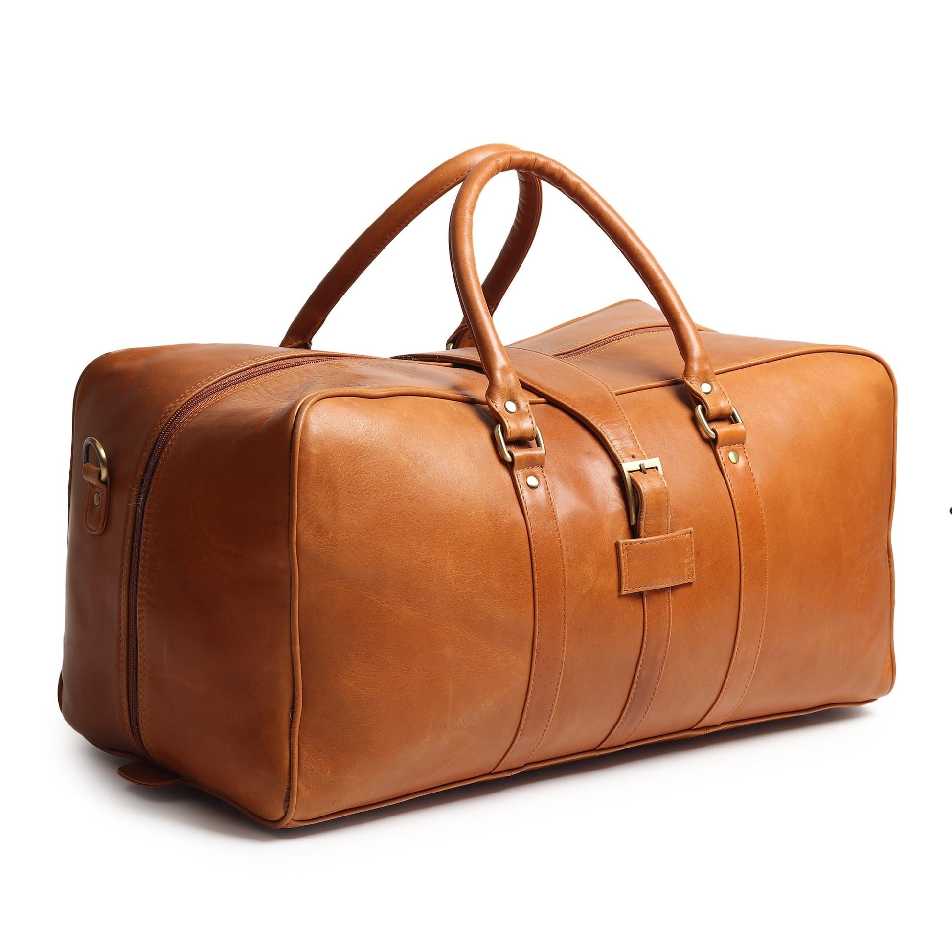 Port Blair Leather Duffle Travel Bag - Tampa Home & Garden Store