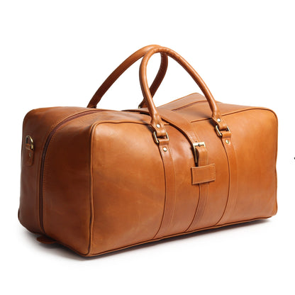 Port Blair Leather Duffle Travel Bag - Tampa Home & Garden Store
