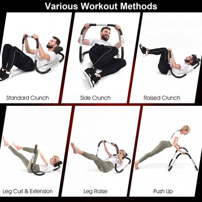 Portable Ab Trainer Headrest and Foam Handles
