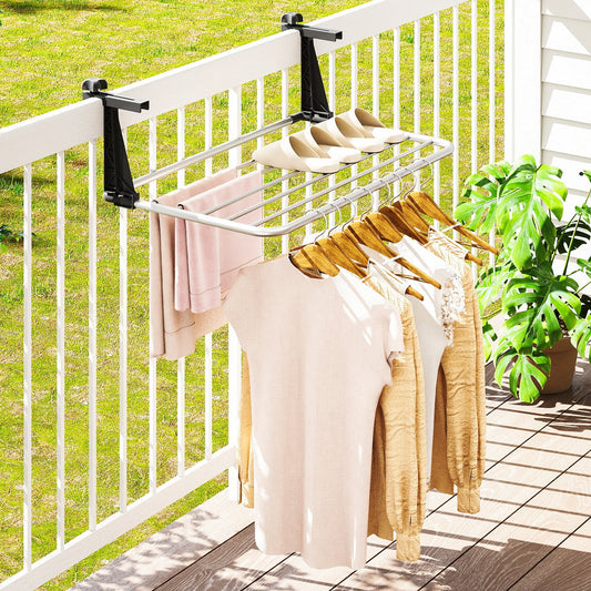 Portable Aluminum Clothes and Towel Drying Rack - Tampa Home & Garden Store