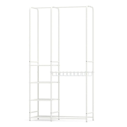 Portable Closet With Pants Hangers and Rods