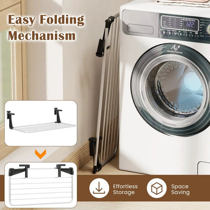 Portable Clothes Drying Rack Aluminum Frame