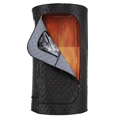 GemGear portable far infrared sauna box for home use with heated foot pad, quilted on Tampa Home & Garden Store