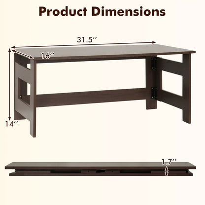 Folding Coffee Table with Collapsible Legs