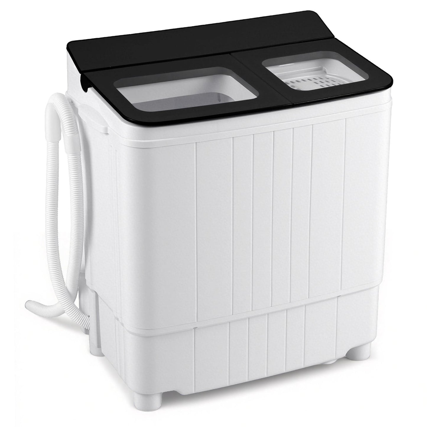 Portable Washing Machine 18 lbs Mini Laundry Machine with 11 LBS Washer