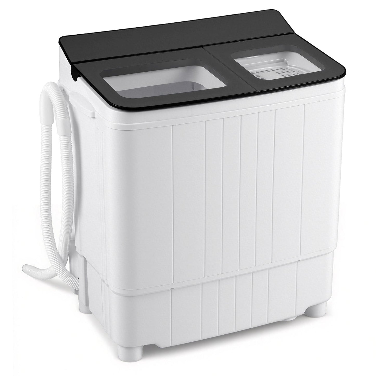 Portable Washing Machine 18 lbs Mini Laundry Machine with 11 LBS Washer