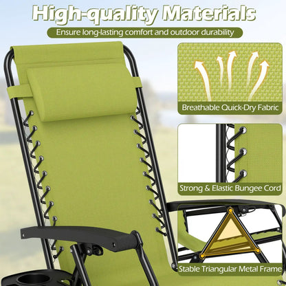Zero Gravity Recliner Chair with Cup Holder