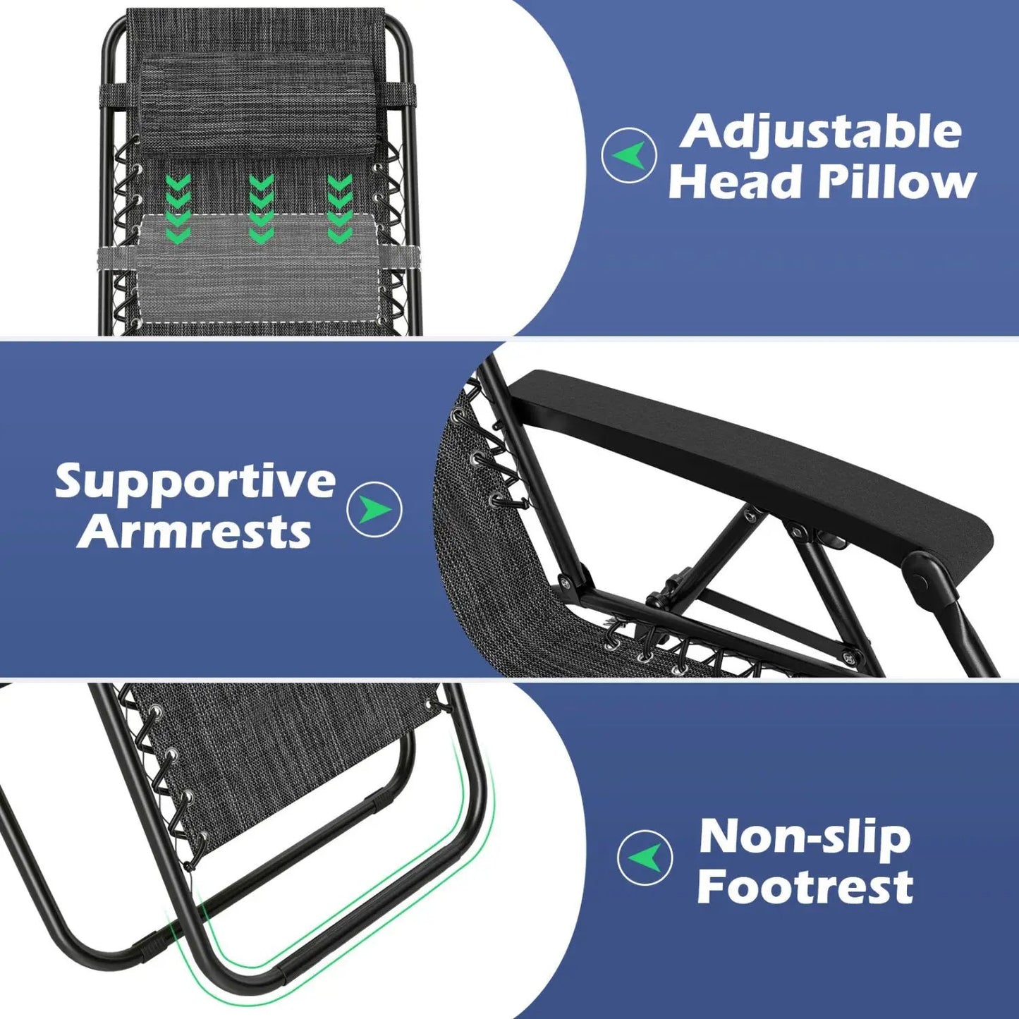 Zero Gravity Recliner Chair with Cup Holder