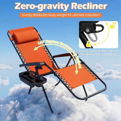 Zero Gravity Recliner Chair with Cup Holder