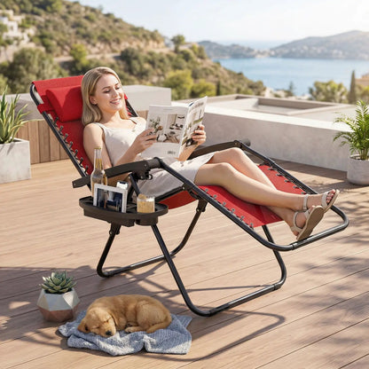 Zero Gravity Recliner Chair with Cup Holder