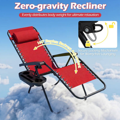 Zero Gravity Recliner Chair with Cup Holder