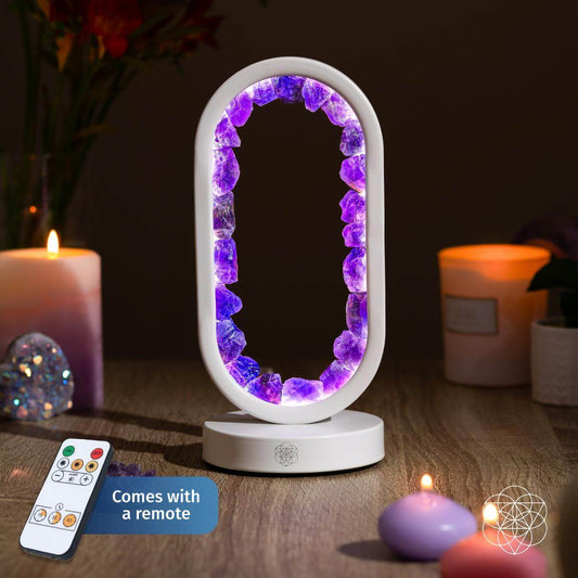 Portal to Peace - Amethyst Lamp of Stress Relief - Tampa Home & Garden Store