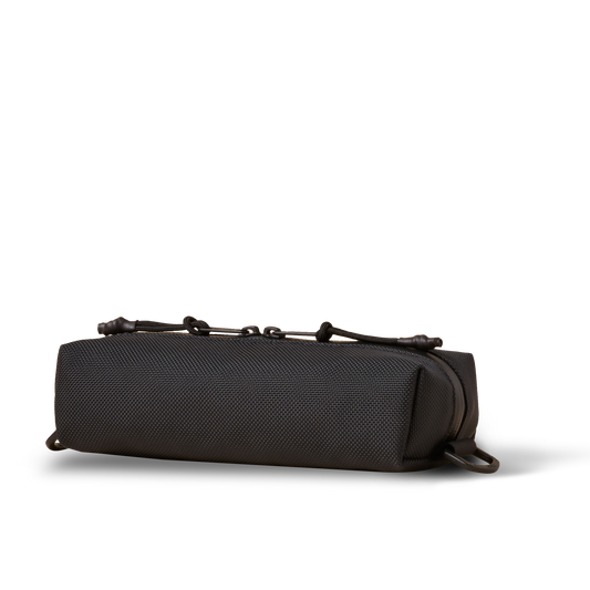 Porterpen Pouch black textured fabric pen case with durable zipper by The Brown Buffalo on Tampa Home & Garden Store
