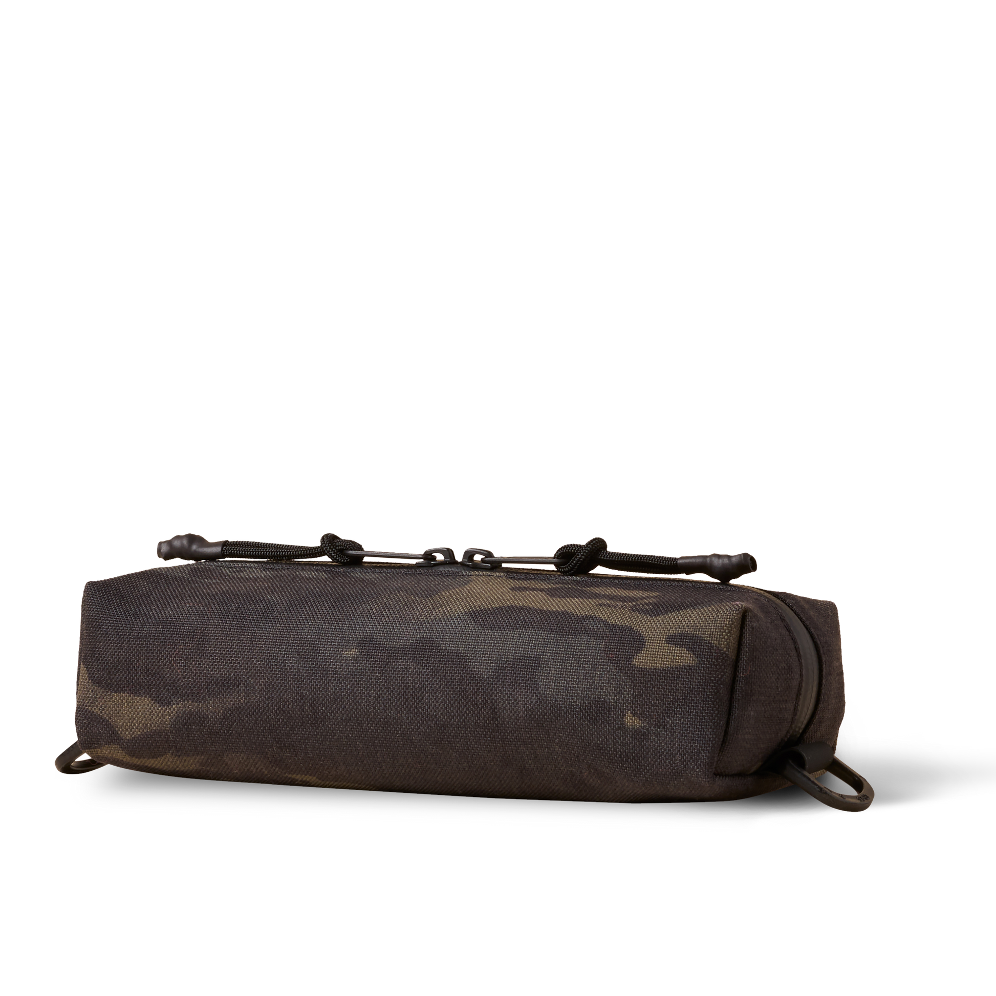 Porterpen Pouch by The Brown Buffalo camouflage canvas pen case with zipper and paracord pulls on Tampa Home & Garden Store