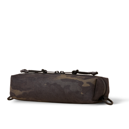 Porterpen Pouch by The Brown Buffalo camouflage canvas pen case with zipper and paracord pulls on Tampa Home & Garden Store