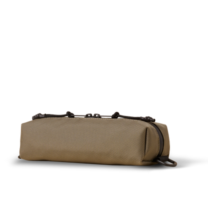 Porterpen Pouch brown canvas pen & pencil case by The Brown Buffalo with drawstring closure on Tampa Home & Garden Store