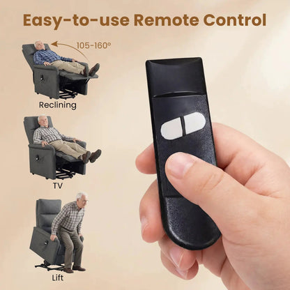 Power Lift Recliner Chair for Elderly with Remote