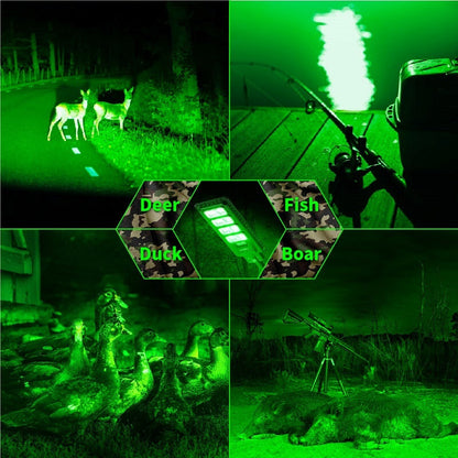 Powereful Solar Green Feeder Light for Hunting-25,000 lumens - Tampa Home & Garden Store