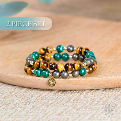 Powerhouse of Success - Trio of Stones Bracelet Bundle - Tampa Home & Garden Store