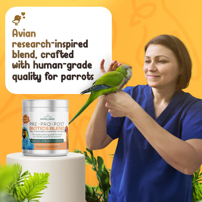 Pre+Pro+Post Biotics Blend for Parrots - 1.06oz - Tampa Home & Garden Store