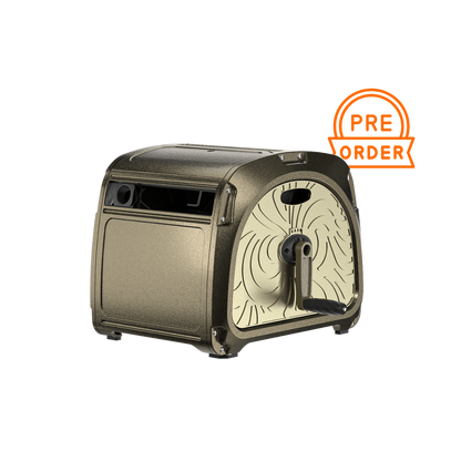 Garden Hose Reel Box Heavy Duty with Guide System manual crank bronze finish Giraffe Tools on Tampa Home & Garden Store