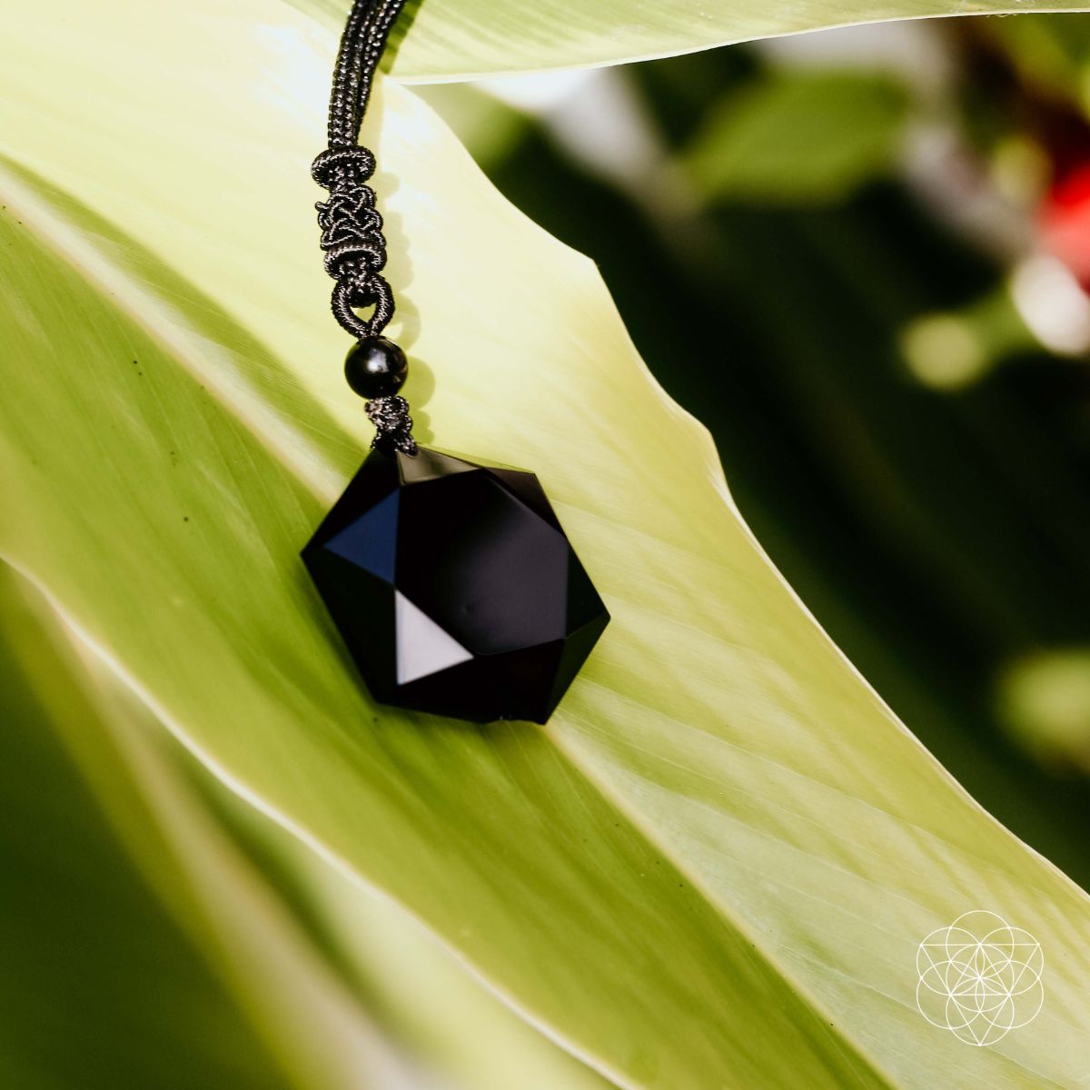 Premium Black Obsidian Talisman - Tampa Home & Garden Store