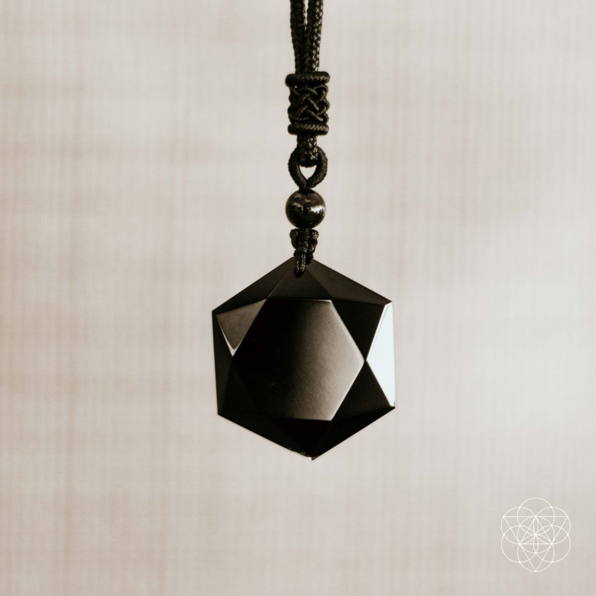 Premium Black Obsidian Talisman - Tampa Home & Garden Store