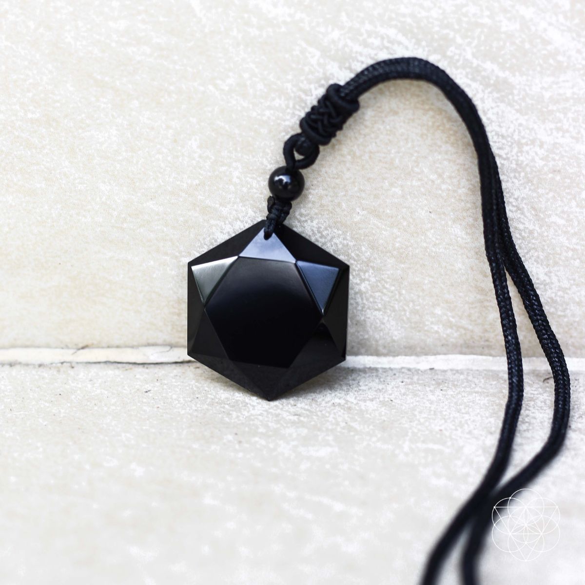Premium Black Obsidian Talisman - Tampa Home & Garden Store
